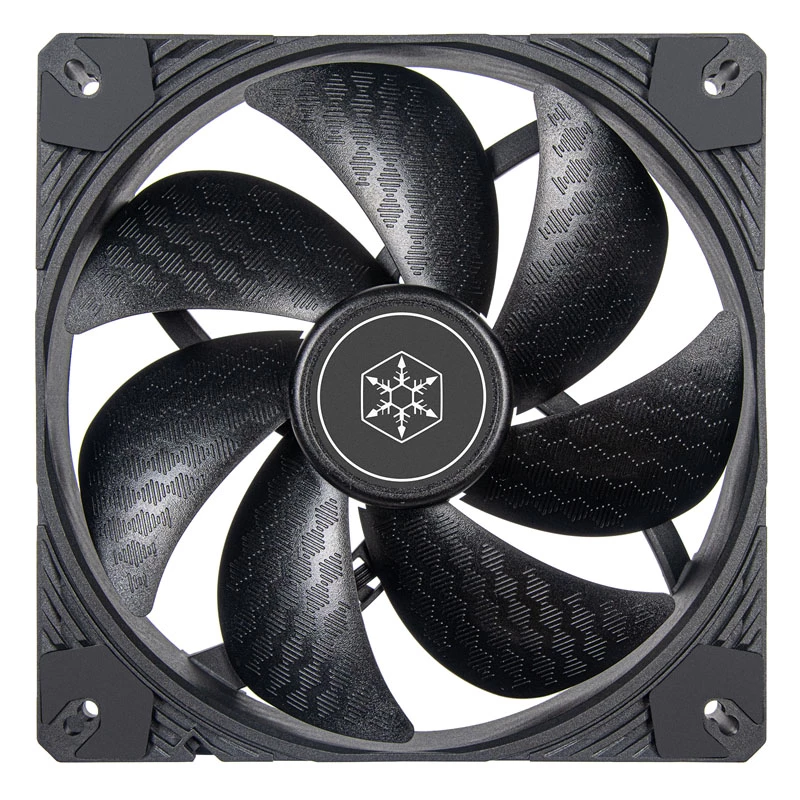 Dzesēšanas ventilators SILVERSTONE SST-SF140B 140mm melns aksiālais datora korpusa ventilators