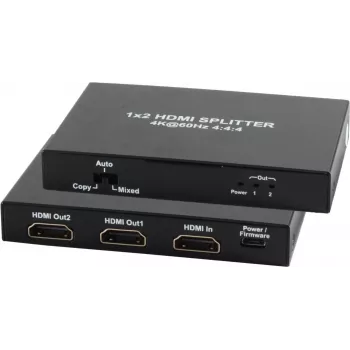 HDMI sadalītājs ShiverPeaks SP05-10001 — 4K 60Hz izeja, vairāki HDMI porti