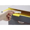 Atvilktņu bloks Durable VARICOLOR pelēks plastmasa 4 atvilktnes