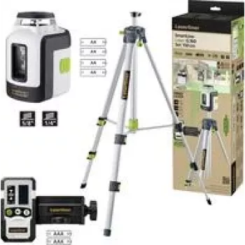 Lāzera nivelieris Laserliner SmartLine-Laser G360 Set — 360° līnijas, 150 cm diapazons