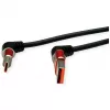 ROLINE USB 2.0 kabelis Type-C - Type-A ST/ST 360° rotējošs melns sarkans 1 m 11.02. - Kabelis - Digitālais/Dati