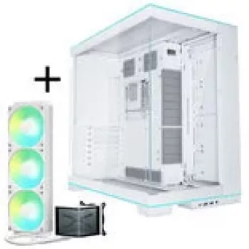 Lian Li O11D EVO RGB + TRYX PANORAMA SE ARGB pilnīga šķidruma dzesēšana - Balta, 360 mm