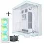 Lian Li O11D EVO RGB + TRYX PANORAMA SE ARGB pilnīga šķidruma dzesēšana - Balta, 360 mm