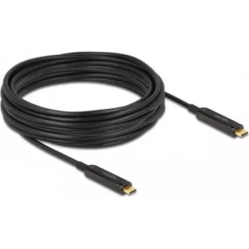 Aktīvais optiskais USB-C video kabelis DeLOCK 84103 4K 60 Hz 10 m