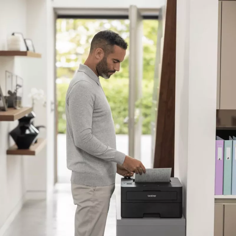 Brother HL-L2460DNYJ1 lāzerprinteris — A4 vienkrāsains, 34 lpp./min., abpusēja druka, Ethernet, 128 MB, 251 lokšņu ievade