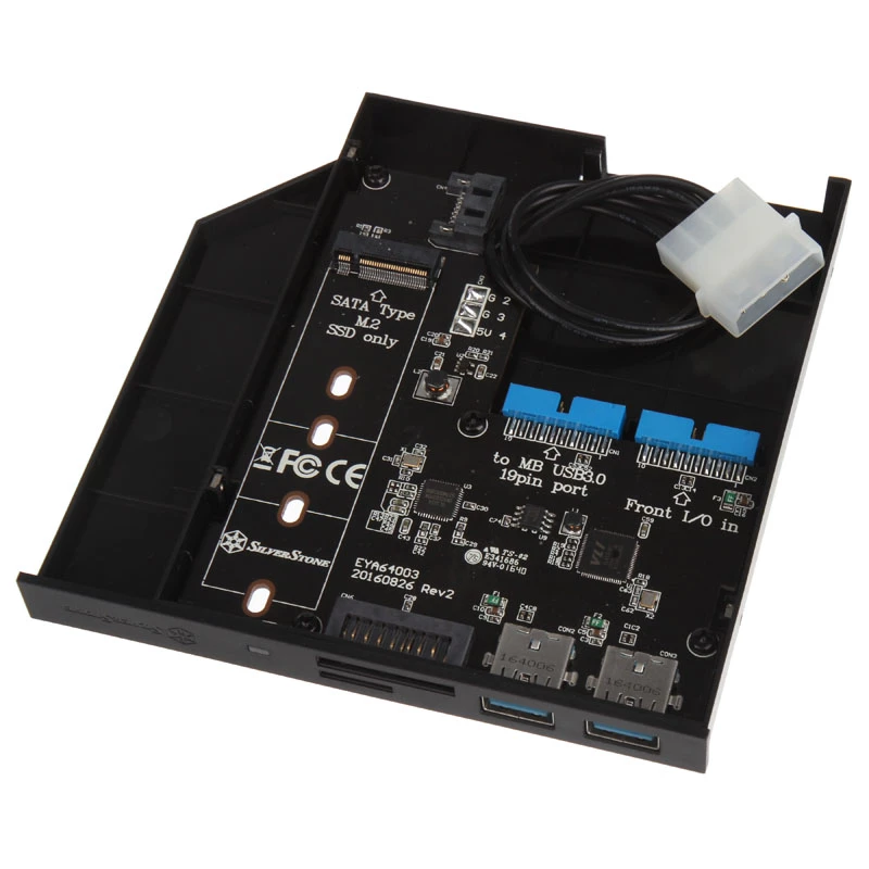 I/O portu panelis Silverstone FPS01