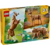 Konstrukciju rotaļlieta LEGO Creator 3-in-1 Magnificent Steed 31166 — 685 gabali, vecums 9+, modeļa izmērs 80×240×230 mm