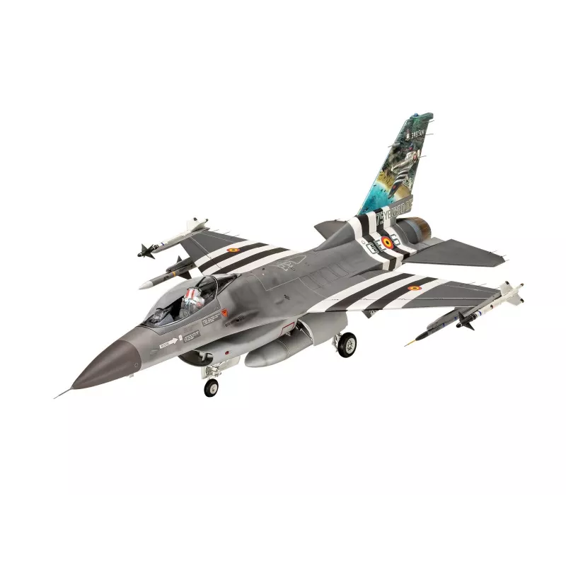 Plastmasas lidmašīnas modelis REVELL F-16 Falcon 50. gadadienas komplekts mērogā 1:32