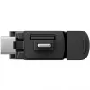 Karšu lasītājs Insta360 X4 Quick Reader USB-C tipa Lightning melns