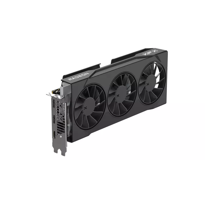 Grafikas karte XFX Radeon RX 9060 XT 16GB GDDR6, 128-bit, PCIe 5.0, 3 ventilatori, 3 displeji, 290×124×49 mm