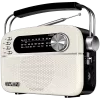 Skaļrunis SVEN SRP-505, balts (3W, Bluetooth, FM/AM/SW, USB, microSD, AUX, akumulators)