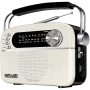 Skaļrunis SVEN SRP-505, balts (3W, Bluetooth, FM/AM/SW, USB, microSD, AUX, akumulators)