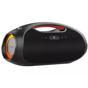 Stereo portatīvais skaļrunis TRACER TRAGLO47226 — bezvadu Bluetooth 5.3, 60 W RMS, 12 h akumulators, melns