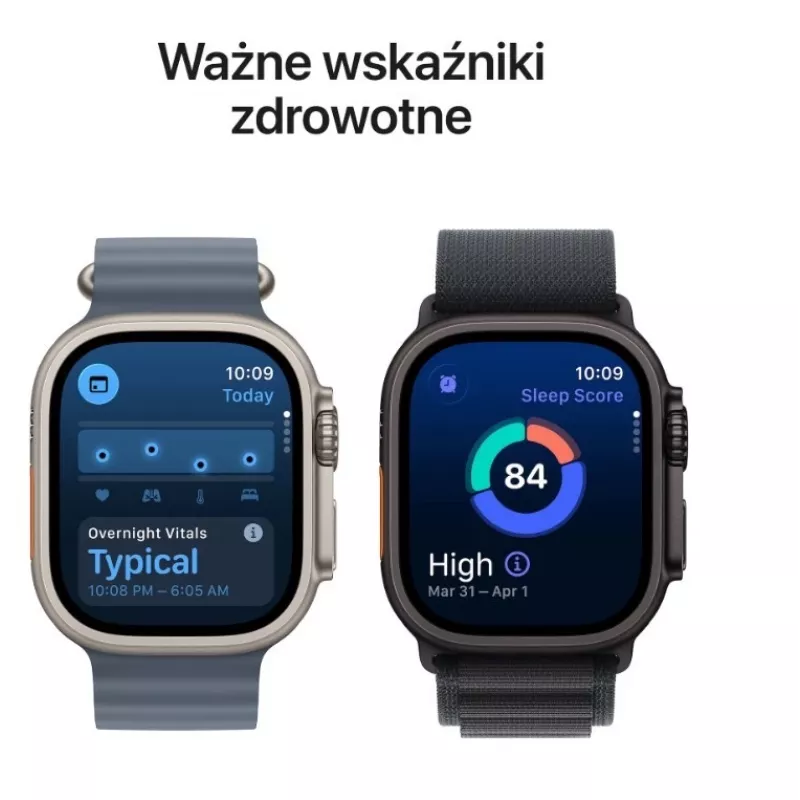Viedpulkstenis Apple Watch Ultra 3 GPS + Cellular 49mm Melns Titāna Korpuss ar Melnu Titāna Milānas Cilpu Vidējs