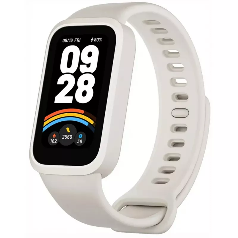 Rokas aproces aktivitātes izsekotājs Xiaomi Smart Band 9 Active Beige balta