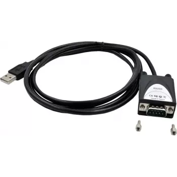 Exsys - Seriālais adapteris - USB - RS-232 - Melns (EX-1311-2-5V)
