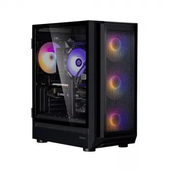 Datorkorpuss Zalman i6 Melns, ATX, melns