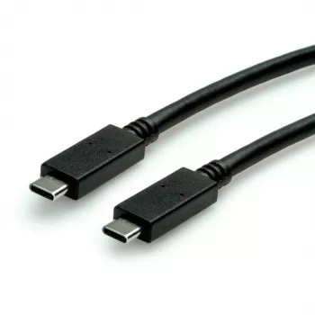 ROLINE USB3.2Gen2 kabelis PD 20V5A Type C-C ST/ST 0.5m - kabelis - Digitāls/Dati - 0,5 m (11.99.9057)