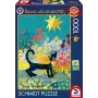 Rosina Wachtmeister: Katze im Sea of Flowers, Puzzle 1000 gab.