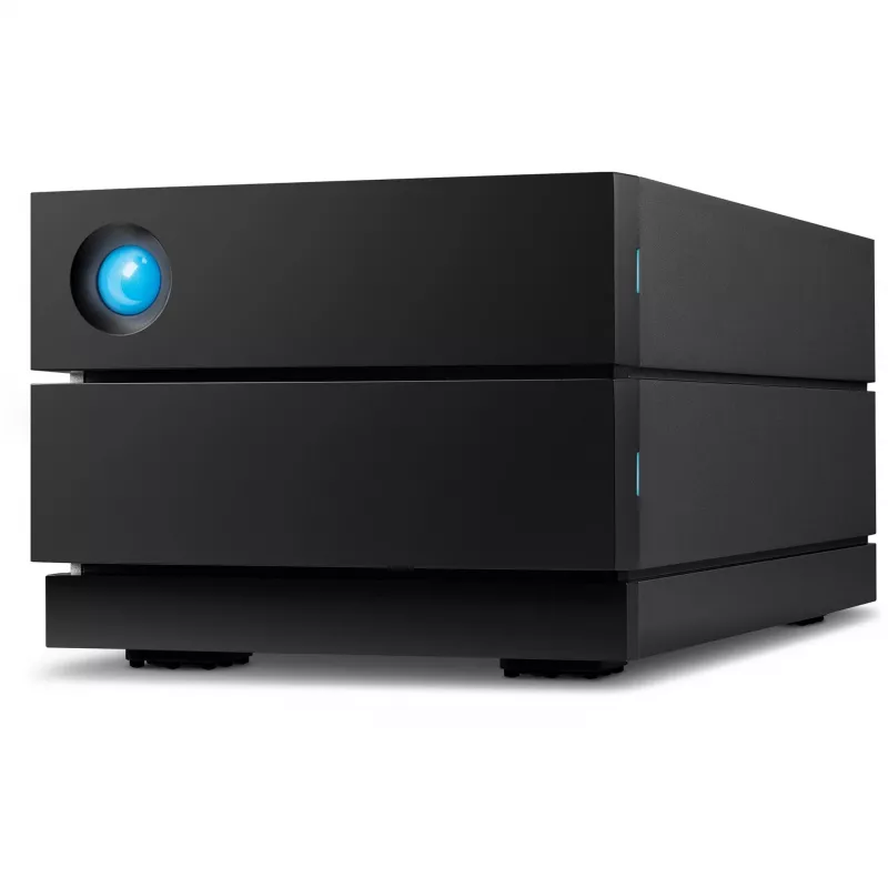 LACIE 2big RAID 16TB USB-C 3,5 inch karsti maināmi IronWolf Pro diskdziņi 7,2 krpm 5 gadu datu atjaunošana iekļauta