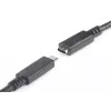 USB Type-C pagarinātāja kabelis Digitus AK-300210-015-S