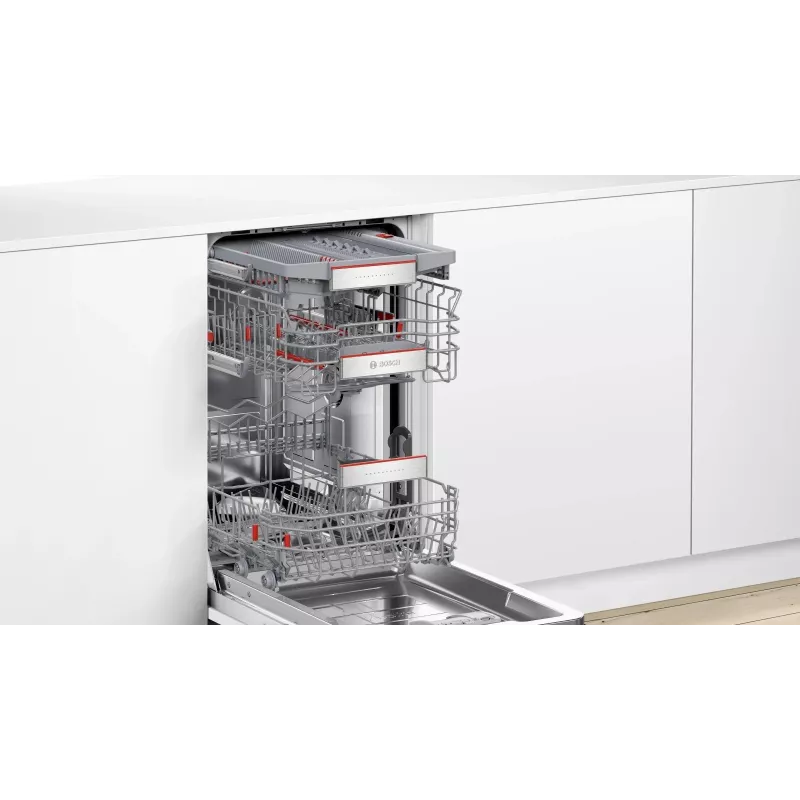 Bosch Serie 6 SPV6ZMX17E trauku mazgājamā mašīna Pilnībā iebūvējama 10 galda klājumu
