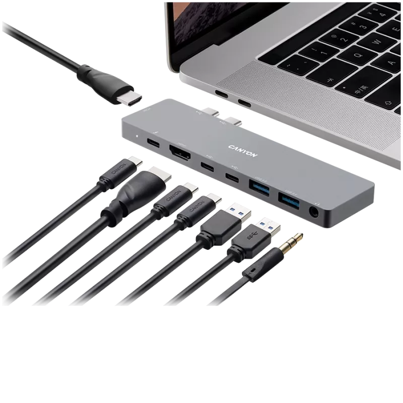 ChargingDock 2xTB - 2xHDMI 2xUSB 3.0 2xUSB-C ligzda