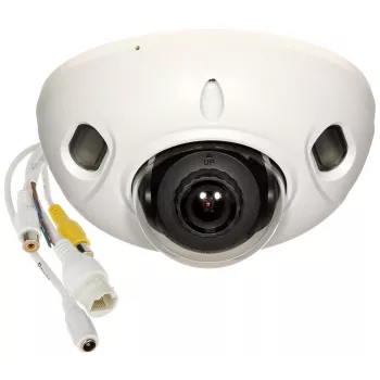 Dahua WizSense IP kupola drošības kamera DH-IPC-HDBW3541F-AS-S2 — 5 MP, 2,8 mm, 2960×1668, iekštelpām/ārtelpām, griestiem/sienai