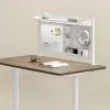 Galda nodalījums ergo office ER-301 W — 1116 mm plats tērauda ekrāns ar magnētisko tāfeli, balts, maks. slodze 10 kg