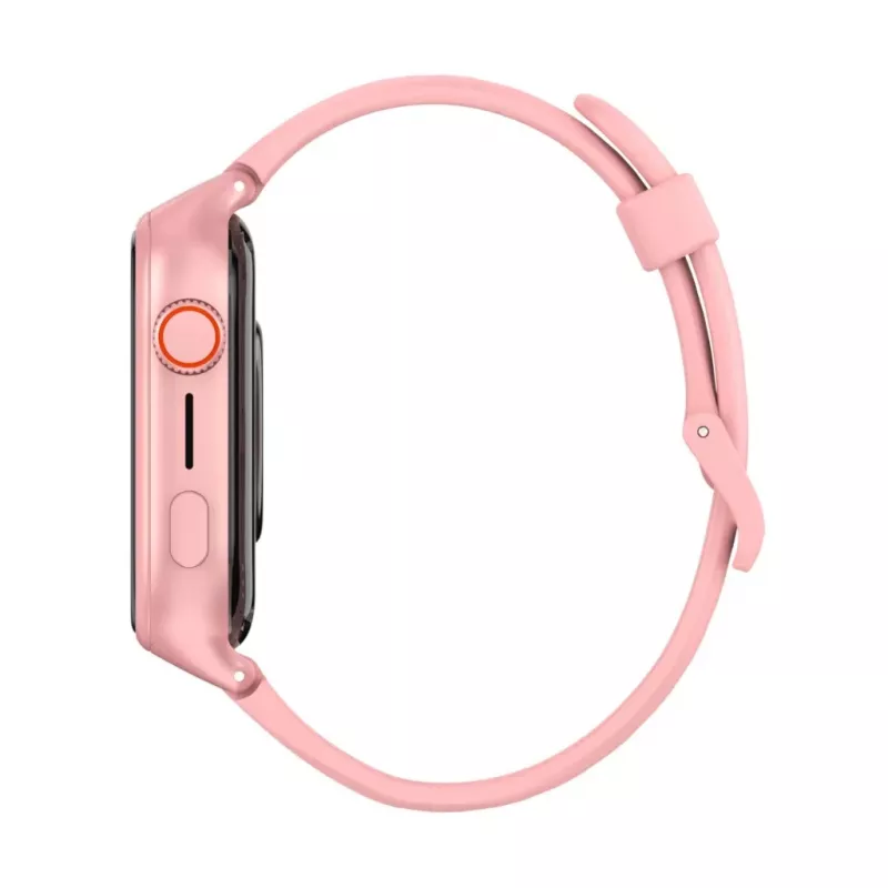 Viedpulkstenis Stelio Junior Pro AI 4G ST-SWJ102-PK — bērnu 4G pulkstenis, rozā