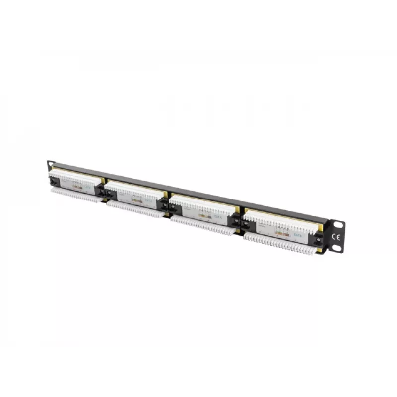 Lanberg PPU6-1024-B ielāpu panelis 1U