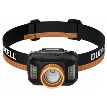 Duracell DH850R dāvanu kastes galvenā lukturīša melna, oranža