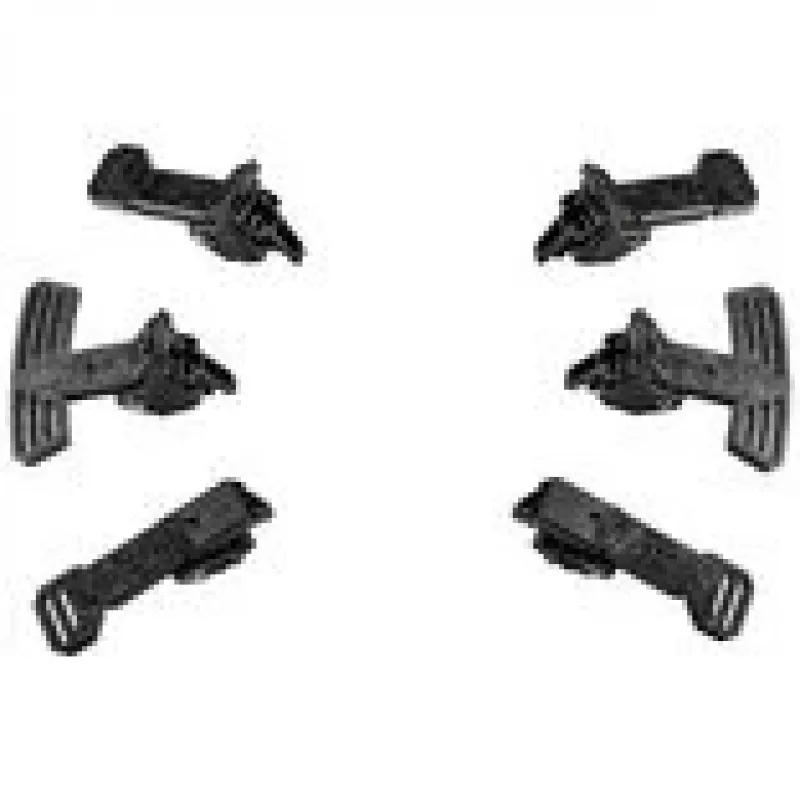 Asetek SimSports Carbonwippen-Kit - melns