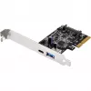 SilverStone ECU03 - USB adapteris - PCIe 2,0 x2 Low Profile - USB-C 3,1 x 1 + USB-C x 1 (SST-ECU03)