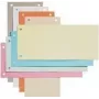 ELBA sadalītāji, kartons, Piemērots DIN A4, Zils 190 g/m², Perforācija: 1 x 80 mm, Izmēri: (P)240 x (A)105 mm (06806 BL)