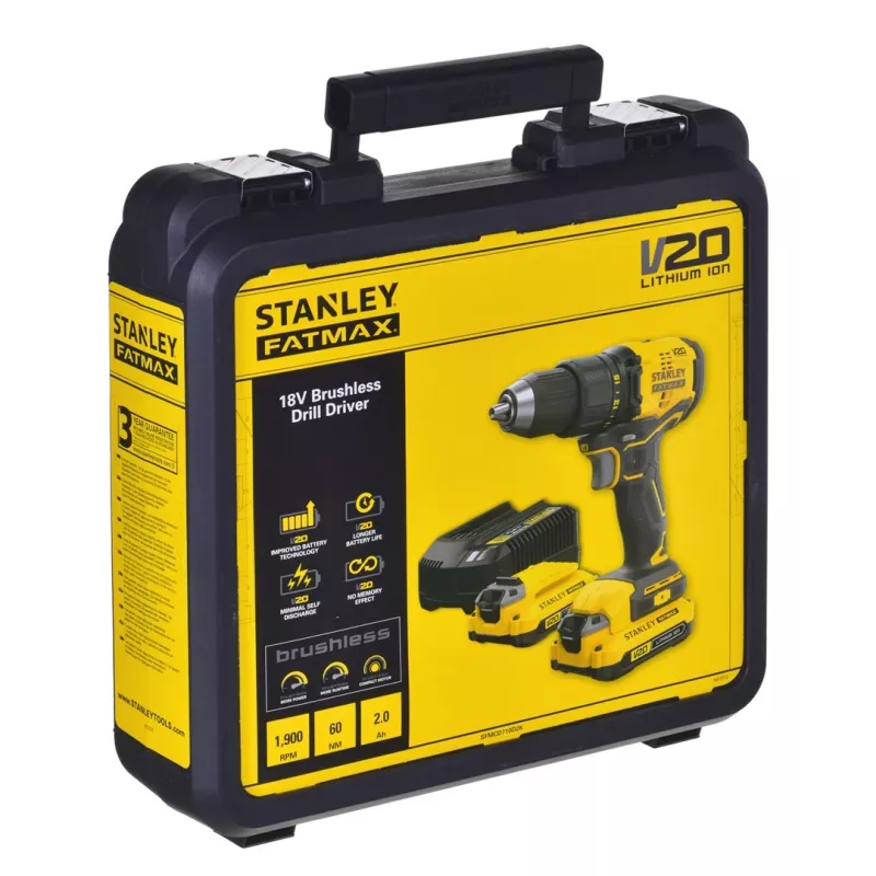 AKUMULATORA URBJMAŠĪNA/SKRŪVGROZIS Stanley SFMCD710D2K-QW