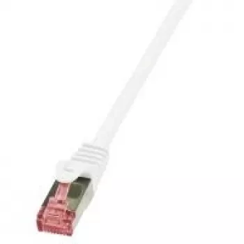 Tīkla kabelis LogiLink 10m RJ-45 Cat6 S/FTP balts