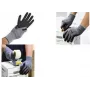 Franz Mensch HYGOSTAR darba cimds Ergo Flex pelēks/melns L 6496041 (33294)