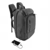 Mugursoma Tellur Notebook 17.3 collu Business XL ar USB pieslēgvietu, melna