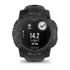 Viedpulkstenis GARMIN Instinct — 45 mm, 3,05 cm (1,2 collas) AMOLED 390×390 skārienjūtīgs, 4 GB, GPS, silikona siksna melna, 53 g