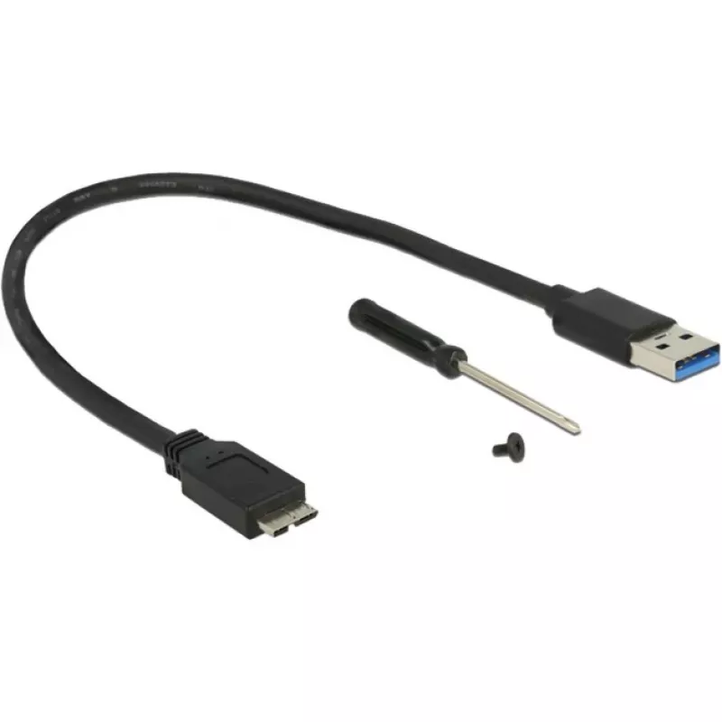 SSD korpuss DeLOCK 42594 melns sudrabains M.2