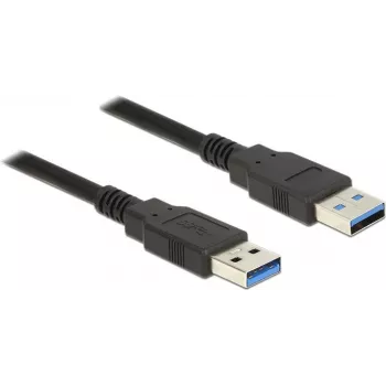 USB kabelis DeLOCK 85063 USB 3.2 Gen 1 3m melns