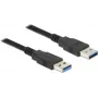 USB kabelis DeLOCK 85063 USB 3.2 Gen 1 3m melns