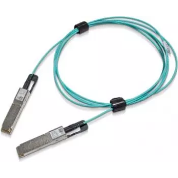 InfiniBand / optiskās šķiedras kabelis NVIDIA MFS1S00-H050V, QSFP56 uz QSFP56, 50 m, zils