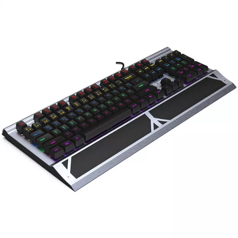 Incase Gaming Keyboard IKG-444 mehānisks, RGB, vācu izkārtojums, mazumtirdzniecība