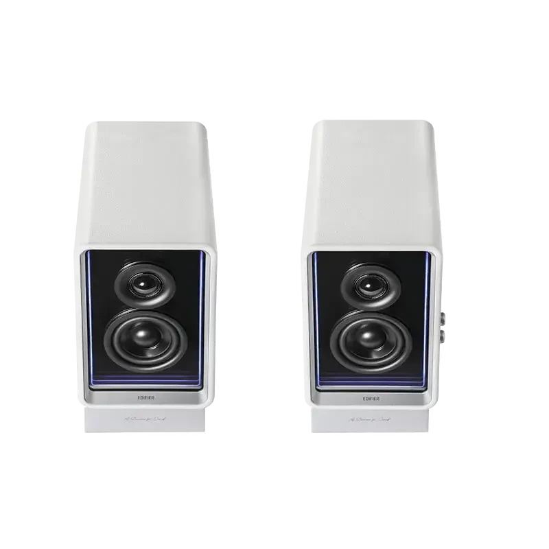 Edifier Desktop Active Monitor ar GaN lādētāju | QR65 | 70 W | Balts | Bezvadu savienojums