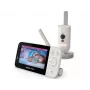 Philips AVENT SCD953/26 video mazuļa monitors 400 m Wi-Fi Pelēks, Balts