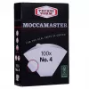 Kafijas filtrs MOCCAMASTER 85022 — papīra filtri, balti, iepakojumā 100 gab.