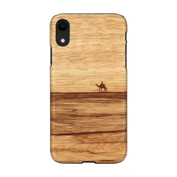 Viedtālruņa maciņš man and wood iPhone XR — terra balta aizsargapvalks
