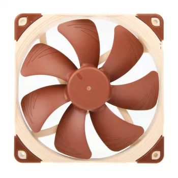 Noctua NF-A14 ULN 140 mm datora korpusa ventilators, 140×25 mm, 600–800 RPM, 79.8 m³/h, 11.9 dB